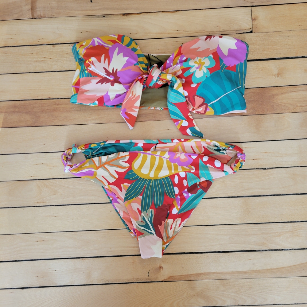 Floral Multicolor Bikini Set